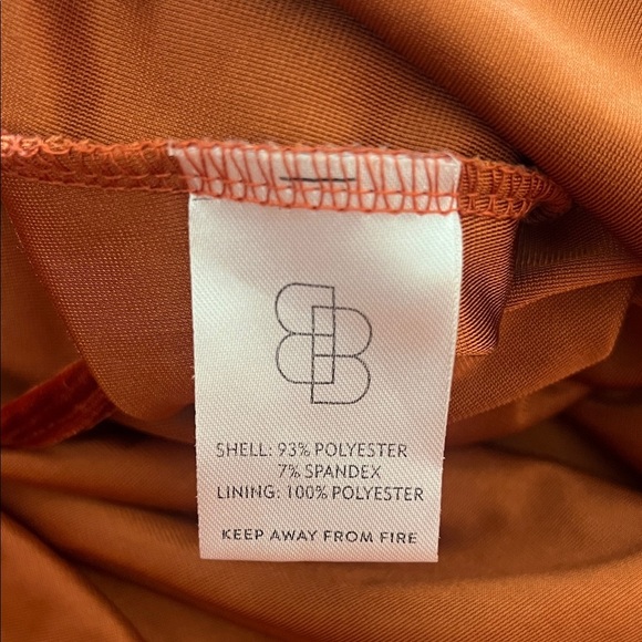 Meghan Terracota Velvet Wrap Maxi Dress - Picture 8 of 12